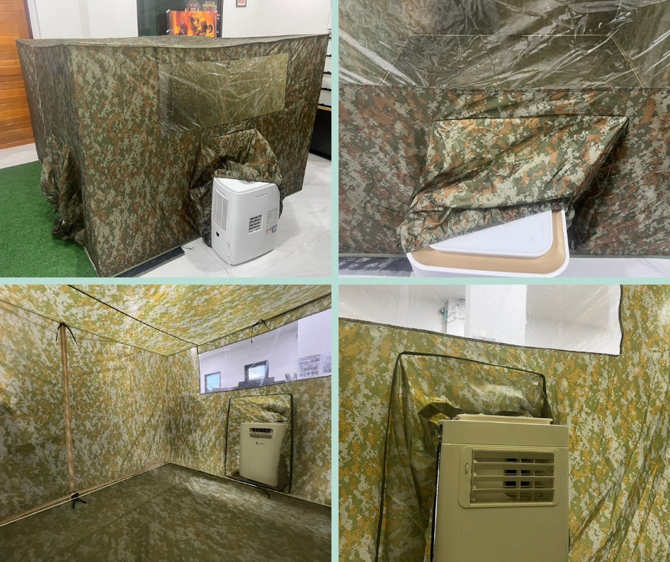 3000 BTU + มุ้งลายพราง