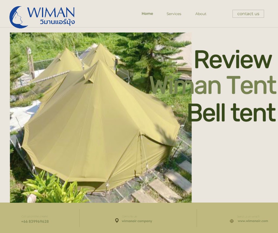Review Bell Tent Teepee Wimanair Canvas Tent