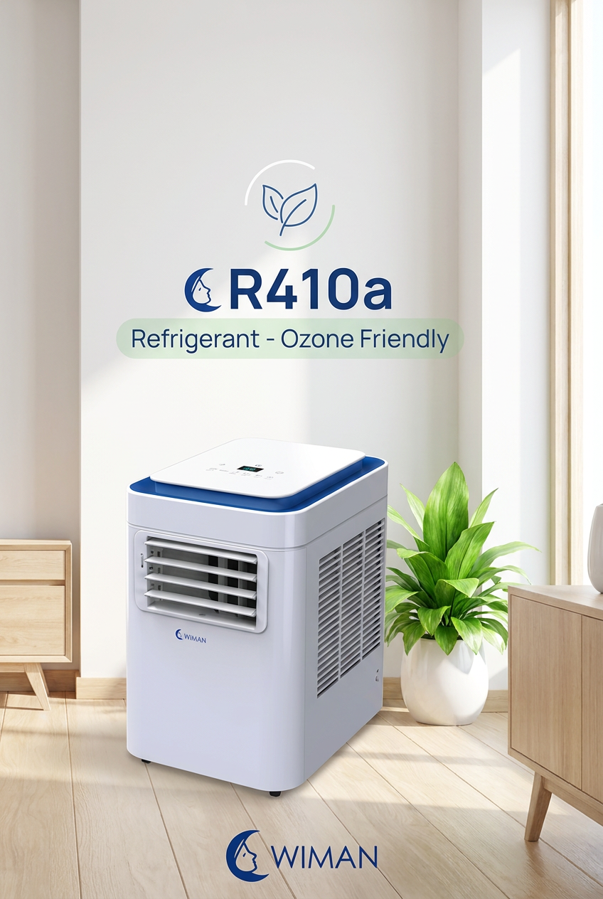 WIMAN Air 9000 BTU: แอร์เคลื่อนที่ วิมานแอร์ เย็นจริง ประหยัดไฟ ได้ มอก.