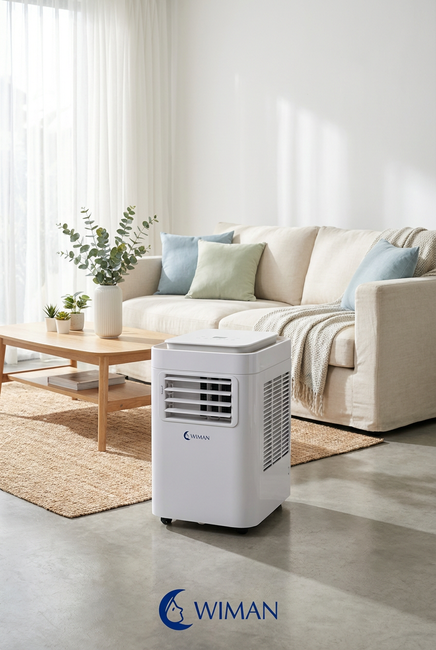 คอยล์ทองแดงคืออะไร? ไขความลับแอร์เคลื่อนที่ WIMAN Air 9000 BTU เย็นเร็ว ทนทาน